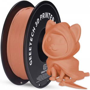 {4KG}PLA Matte Multicolour（black+orange+dark grey+navy blue） 3D Printer Filament 1.75mm 1kg/roll