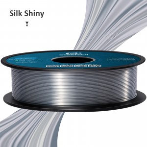 PLA Silk Silver 3D Printer Filament 1.75mm 1kg/roll