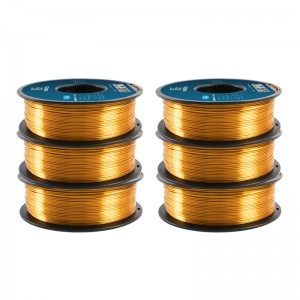{6KG} PLA Silk Gold 3D Printer Filament 1.75mm 1kg/roll