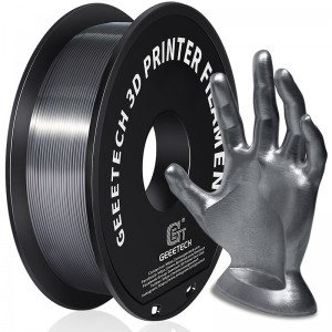 {6KG} PLA Silk Silver 3D Printer Filament 1.75mm 1kg/roll