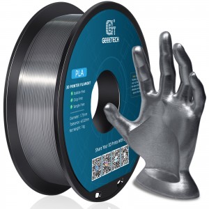 {10KG} PLA Silk Silver 3D Printer Filament 1.75mm 1kg/roll