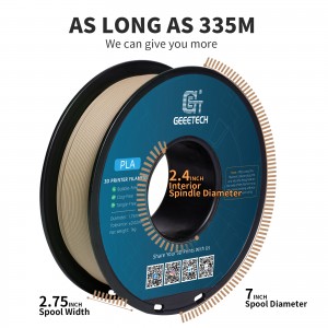 PLA Wood 3D Printer Filament 1.75mm 1kg/roll