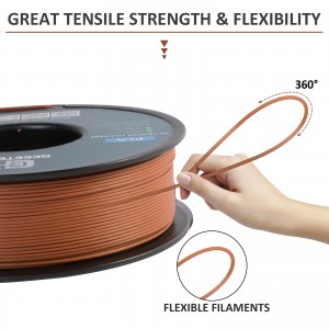 PLA Wood Rose 3D Printer Filament 1.75mm 1kg/roll