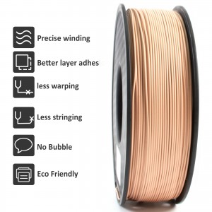 PLA Matte Terracotta 3D Printer Filament 1.75mm 1kg/roll