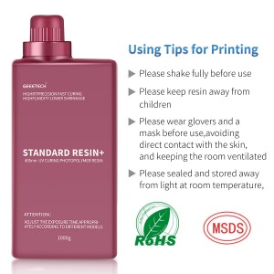Skin Standard Resin 1KG, UV 405nm, for LCD/DLP/SLA 3D Printers