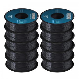{10KG}ABS+ Black 3D Printer Filament 1.75mm 1kg/roll