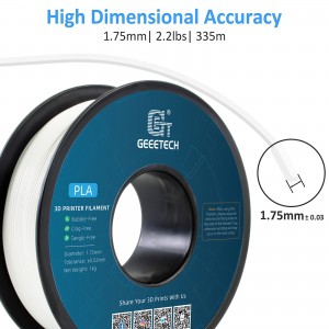 {6KG}PLA Warm  White 3D Printer Filament 1.75mm 1kg/roll