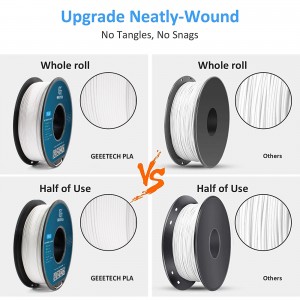 {6KG}PLA Warm  White 3D Printer Filament 1.75mm 1kg/roll