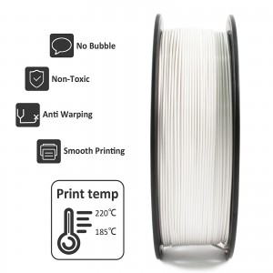 {6KG}PLA Warm  White 3D Printer Filament 1.75mm 1kg/roll