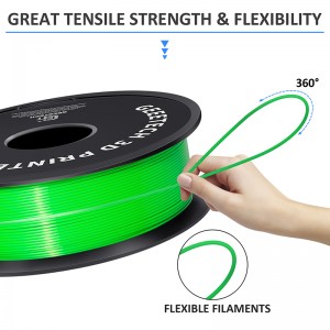 PLA Green  3D Printer Filament 1.75mm 1kg/roll