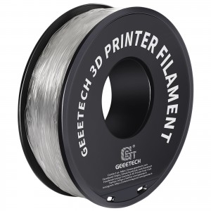 TPU Transparent 3D Printer Filament 1.75mm 1kg/roll