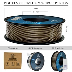 PETG Metallic Brown 3D Printer Filament 1.75mm 1KG/Roll
