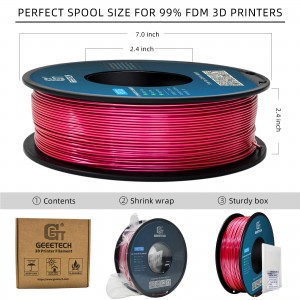 PETG Metallic Pink 3D Printer Filament 1.75mm 1KG/Roll