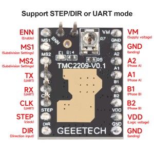 5pcs*TMC2209 Stepper motor driver module