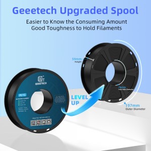 PETG Black 3D Printer Filament 1.75mm 1kg/roll