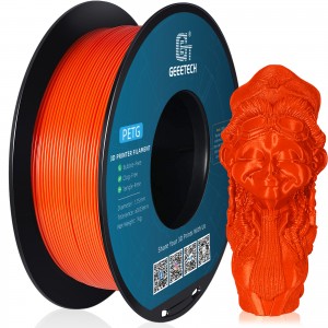 {4KG} PETG Orange 3D Printer Filament 1.75mm 1kg/roll