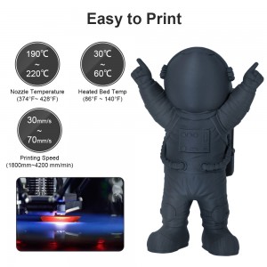 PLA  Matte Blue 3D Printer Filament 1.75mm 1kg/roll