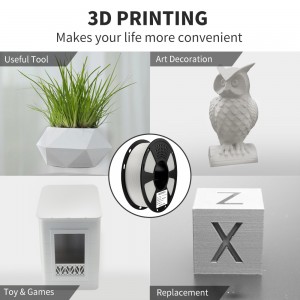 PLA Matte Stone Grey 3D Printer Filament 1.75mm 1kg/roll