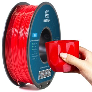 TPU Red 3D Printer Filament 1.75mm 1kg/roll