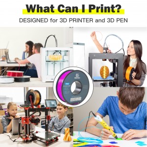 TPU Purple  3D Printer Filament 1.75mm 1kg/roll