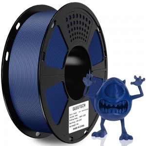{4KG}PLA Matte Multicolor（black+ white+orange+navy blue ） 3D Printer Filament 1.75mm 1kg/roll