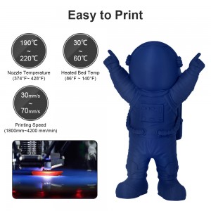 {6KG}PLA Matte Navy Blue 3D Printer Filament 1.75mm 1kg/roll