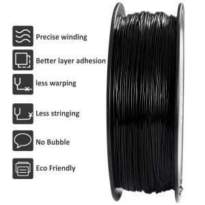 {4KG}TPU(Black+grey+transparentyellow+transparent red)3D Printer Filament 1.75mm 1kg/roll