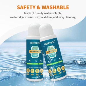 Water Soluble Liquid Glue for 3D Printing Build Plate, 450ml/ 3 pcs