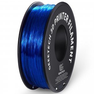 {10KG} TPU Transparent Blue 3D Printer Filament 1.75mm 1kg/roll