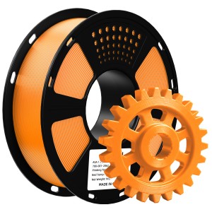 ASA Orange 3D Printer Filament 1.75mm 1kg/roll