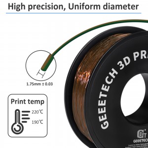 {10KG} TPU Transparent Brown 3D Printer Filament 1.75mm 1kg/roll