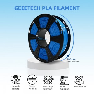 PLA Blue 3D Printer Filament 1.75mm 1kg/roll