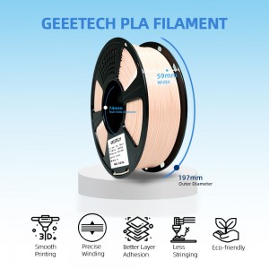 PLA Skin 3D Printer Filament 1.75mm 1kg/roll