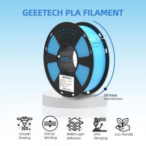 PLA Water Blue 3D Printer Filament 1.75mm 1kg/roll
