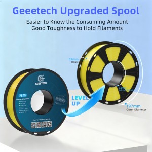 {10KG} PETG Yellow 3D Printer Filament 1.75mm 1kg/roll