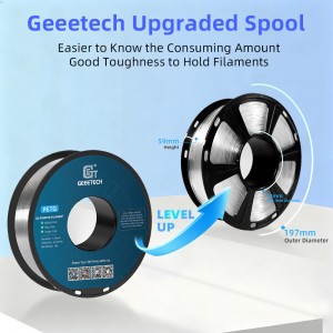 {6KG} PETG Transparent 3D Printer Filament 1.75mm 1kg/roll