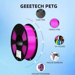 PETG Pink 3D Printer Filament 1.75mm 1kg/roll