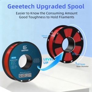 PETG Red 3D Printer Filament 1.75mm 1kg/roll