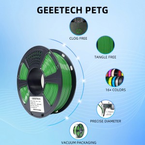 PETG Green 3D Printer Filament 1.75mm 1kg/roll