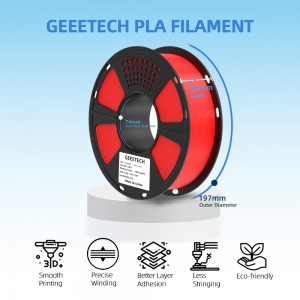 {6KG}PLA Red 3D Printer Filament 1.75mm 1kg/roll