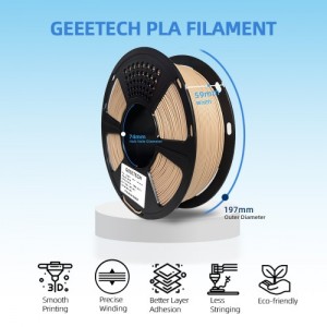 PLA Bone White 3D Printer Filament 1.75mm 1kg/roll