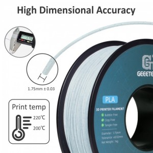 PLA  like Marble Blue 3D Printer Filament 1.75mm 1kg/roll