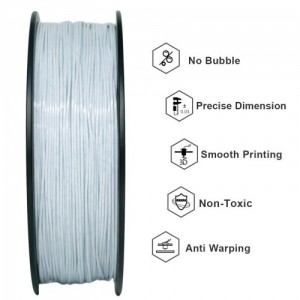 PLA  like Marble Blue 3D Printer Filament 1.75mm 1kg/roll