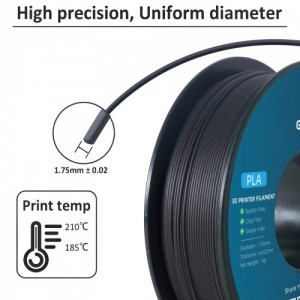 PLA  Wood Ebony 3D Printer Filament 1.75mm 1kg/roll