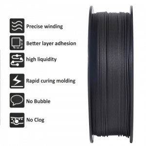 PLA  Wood Ebony 3D Printer Filament 1.75mm 1kg/roll
