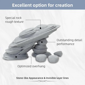 {10KG}PLA Like  Marble Grey 3D Printer Filament 1.75mm 1kg/roll