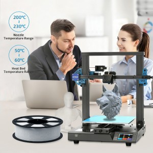 PLA like Marble Grey 3D Printer Filament 1.75mm 1kg/roll