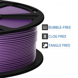 PETG  Metal Violet 3D Printer Filament 1.75mm 1KG/Roll