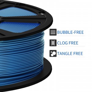 PETG Metal Blue 3D Printer Filament 1.75mm 1KG/Roll