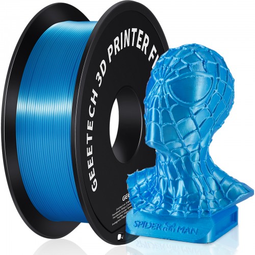 GEEETECH PLA Filament 1.75mm 1Kg spool for 3D Printer,Vacuum Packaging Blue